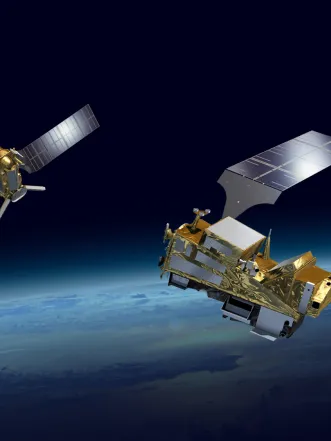 Metop - Second Generation (Metop-SG) is EUMETSAT's next generation of polar-orbiting satellites. Copyright: Eumetsat.